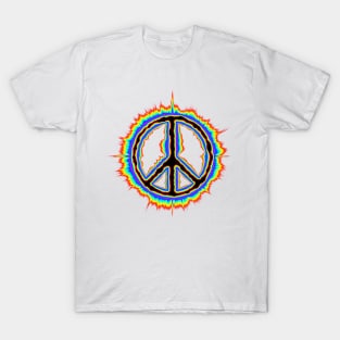 Psychedelic Peace sign T-Shirt